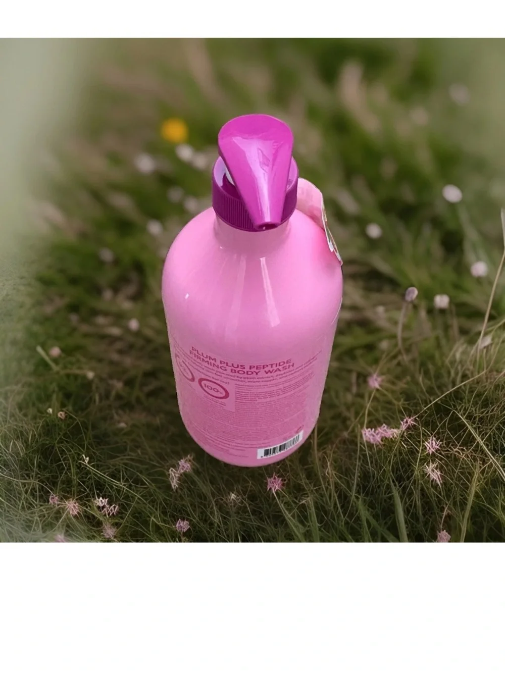 Plum + Peptide Firming Body Wash - Pink made in Korea